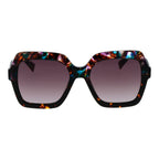 Multicolor Acetate Gradient Sunglasses