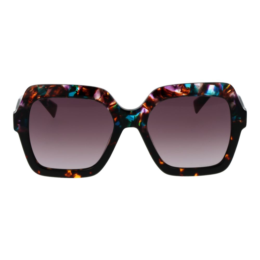 Multicolor Acetate Gradient Sunglasses
