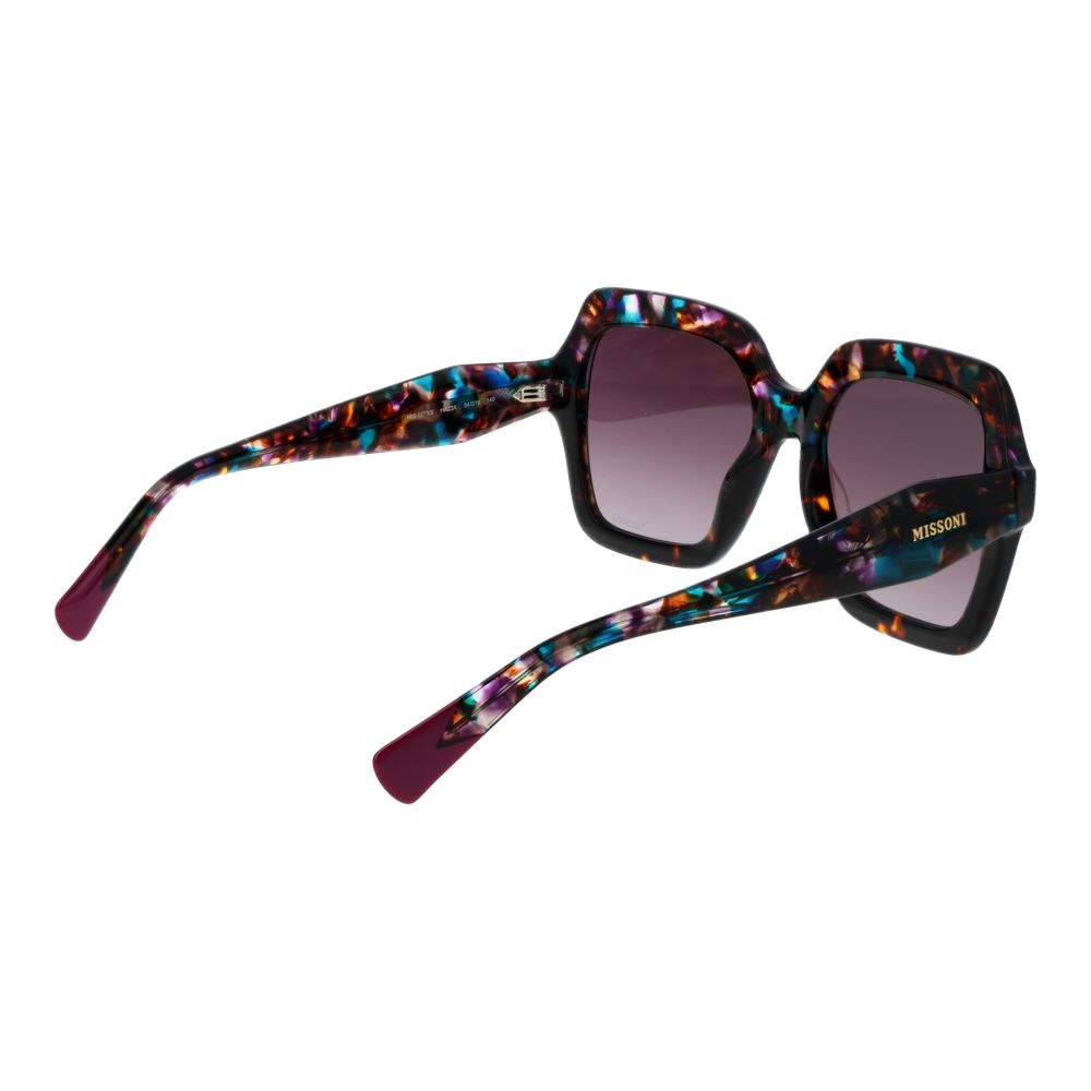 Multicolor Acetate Gradient Sunglasses