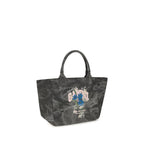 Medium Trapeze Flower-Print Shoulder Bag