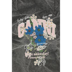 Medium Trapeze Flower-Print Shoulder Bag