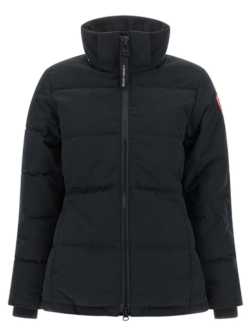 Black Polyester Chelsea Parka