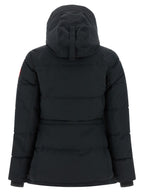 Black Polyester Chelsea Parka