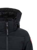 Black Polyester Chelsea Parka