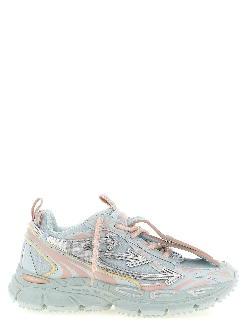 Be Right Back Light Blue Polyurethane Athletic Sneakers
