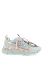 Be Right Back Light Blue Polyurethane Athletic Sneakers