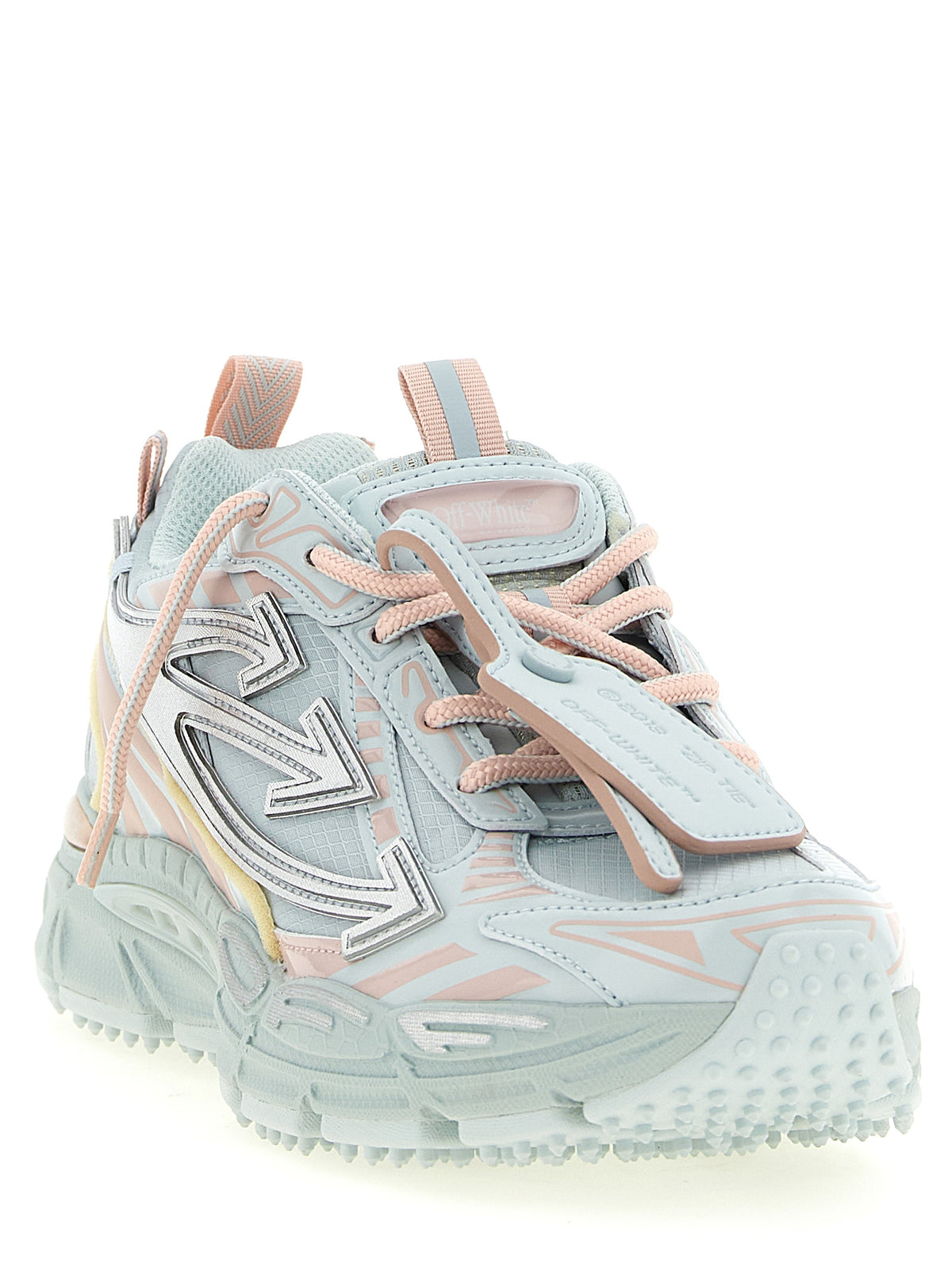 Be Right Back Light Blue Polyurethane Athletic Sneakers