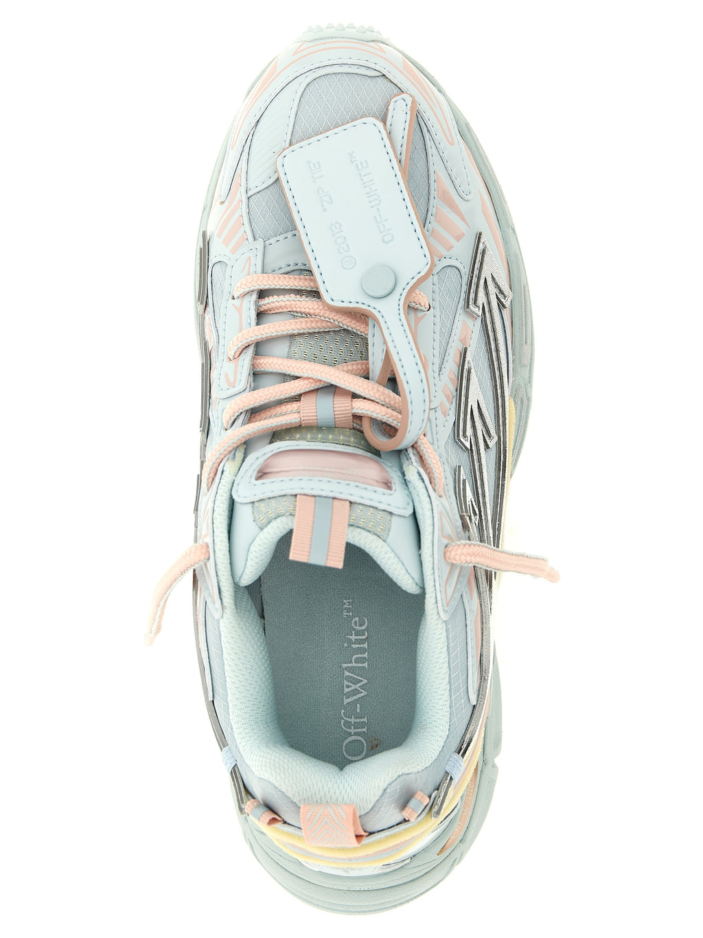Be Right Back Light Blue Polyurethane Athletic Sneakers