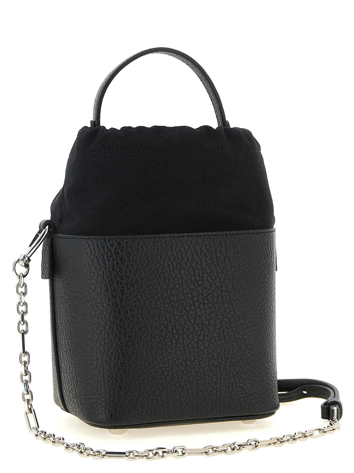 Small Black Calfskin Shoulder Bag