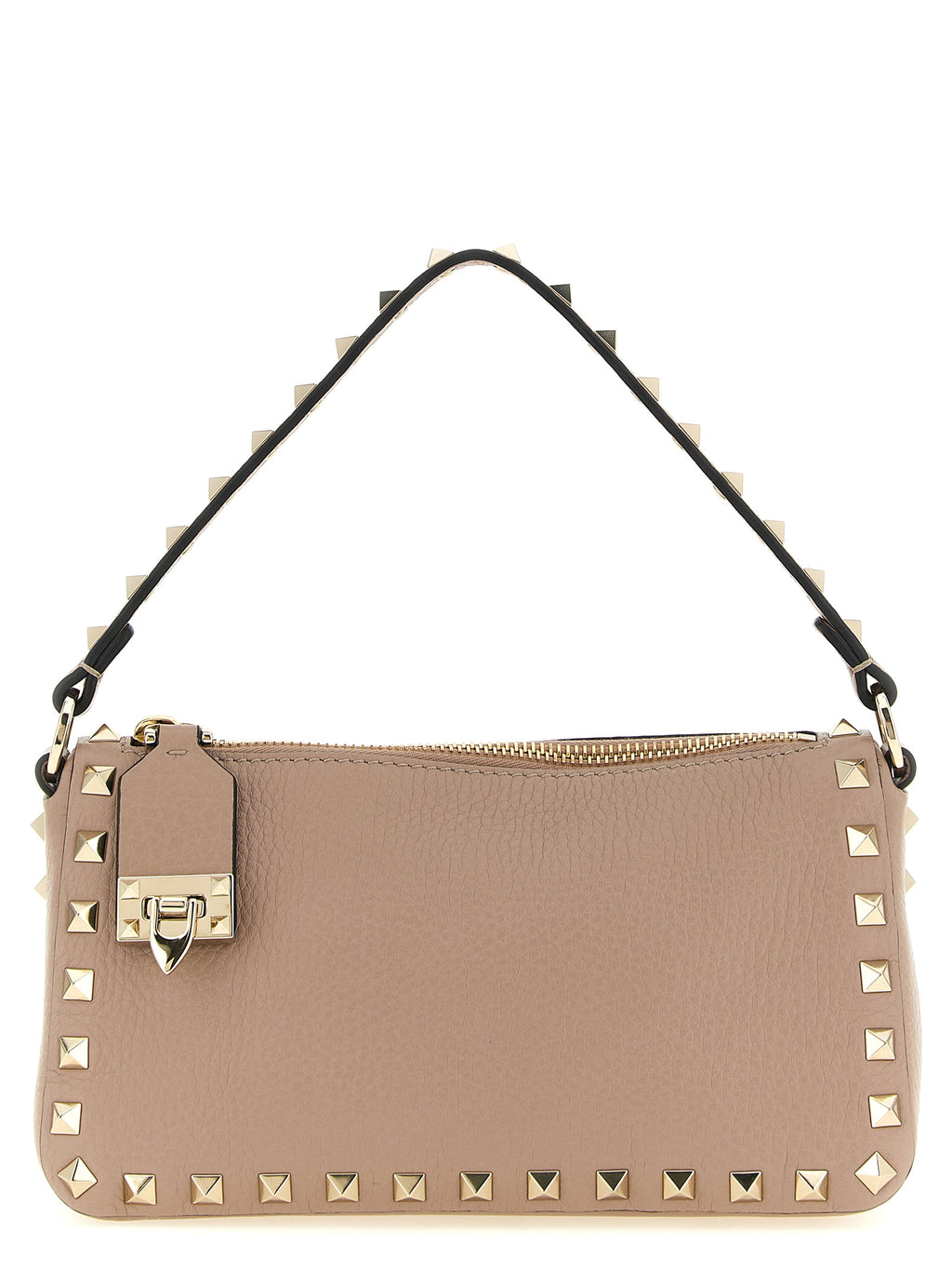 Small Pink Calfskin Shoulder Bag