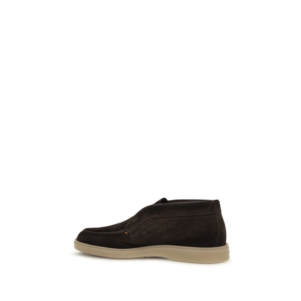 Suede Digits Loafers