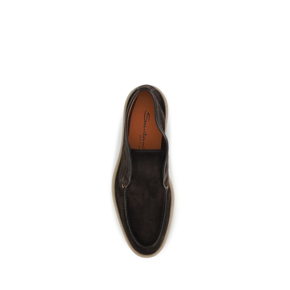 Suede Digits Loafers