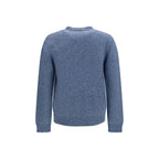 Butterfly Embroidered Wool Sweatshirt