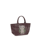 Medium Trapeze Teddy Print Shoulder Bag