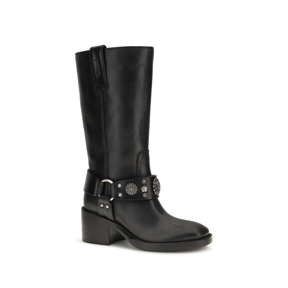 Calfskin Dakota Knee-High Boots