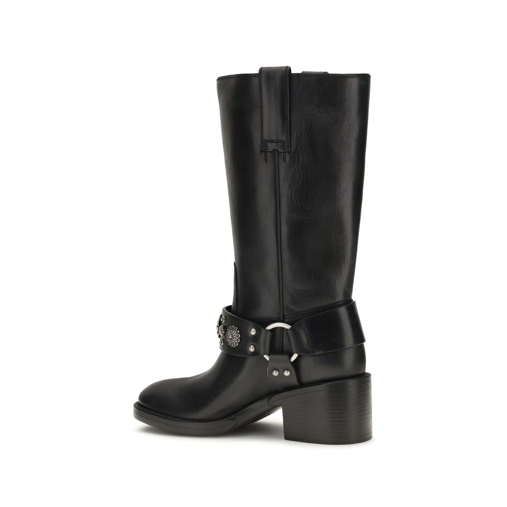 Calfskin Dakota Knee-High Boots