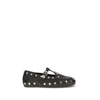 Mary Jenny Pebbled Leather Ballet Flats
