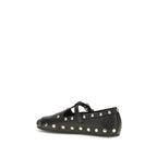 Mary Jenny Pebbled Leather Ballet Flats