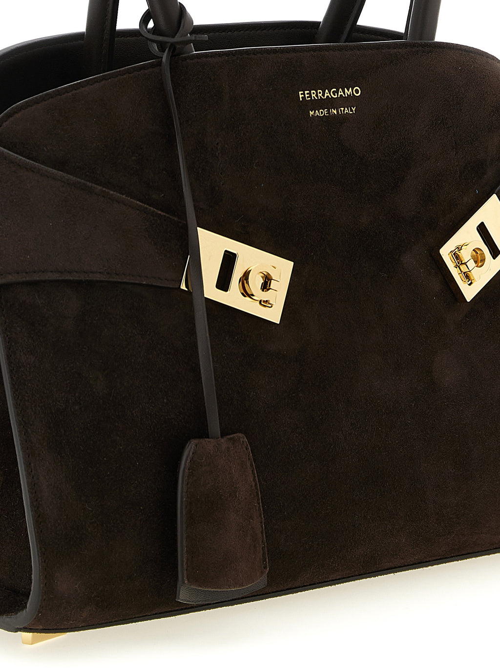 Goat Suede Hug Th Handbag