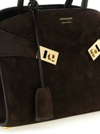 Goat Suede Hug Th Handbag