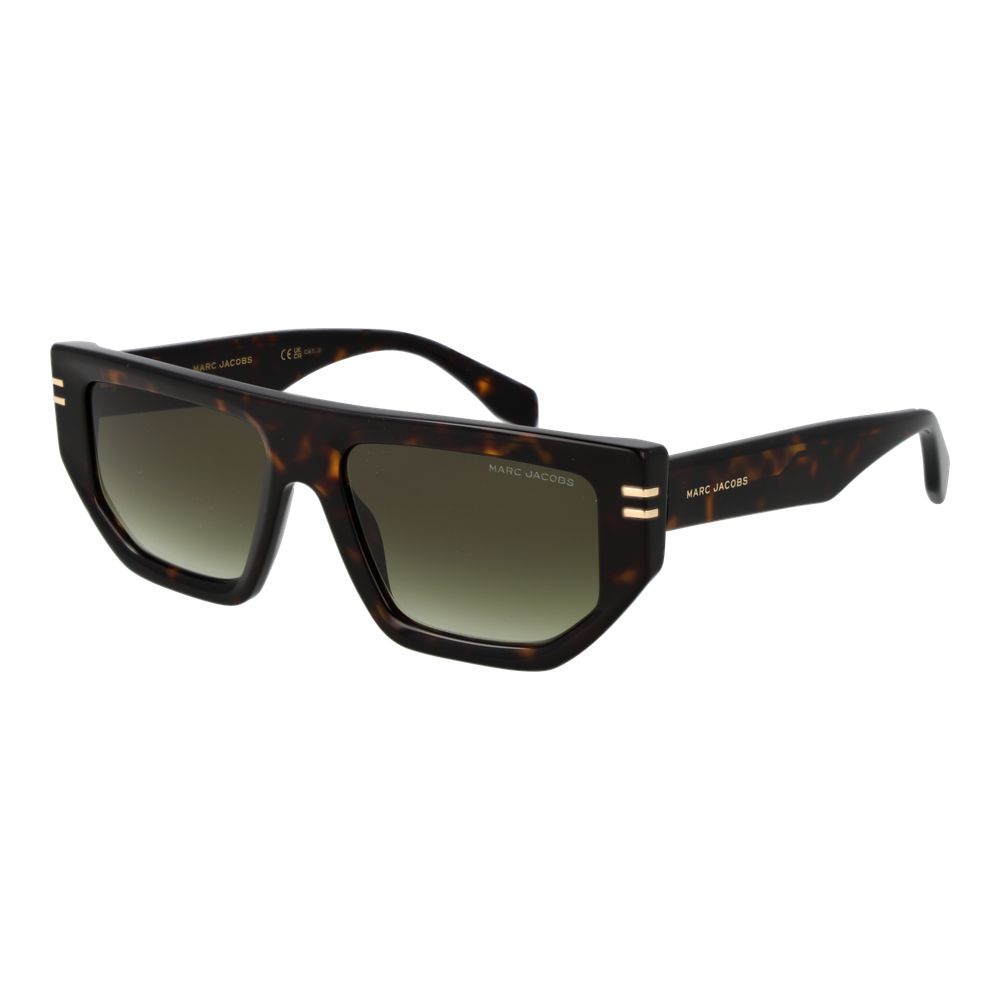 Brown Acetate Square Sunglasses