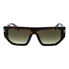 Brown Acetate Square Sunglasses