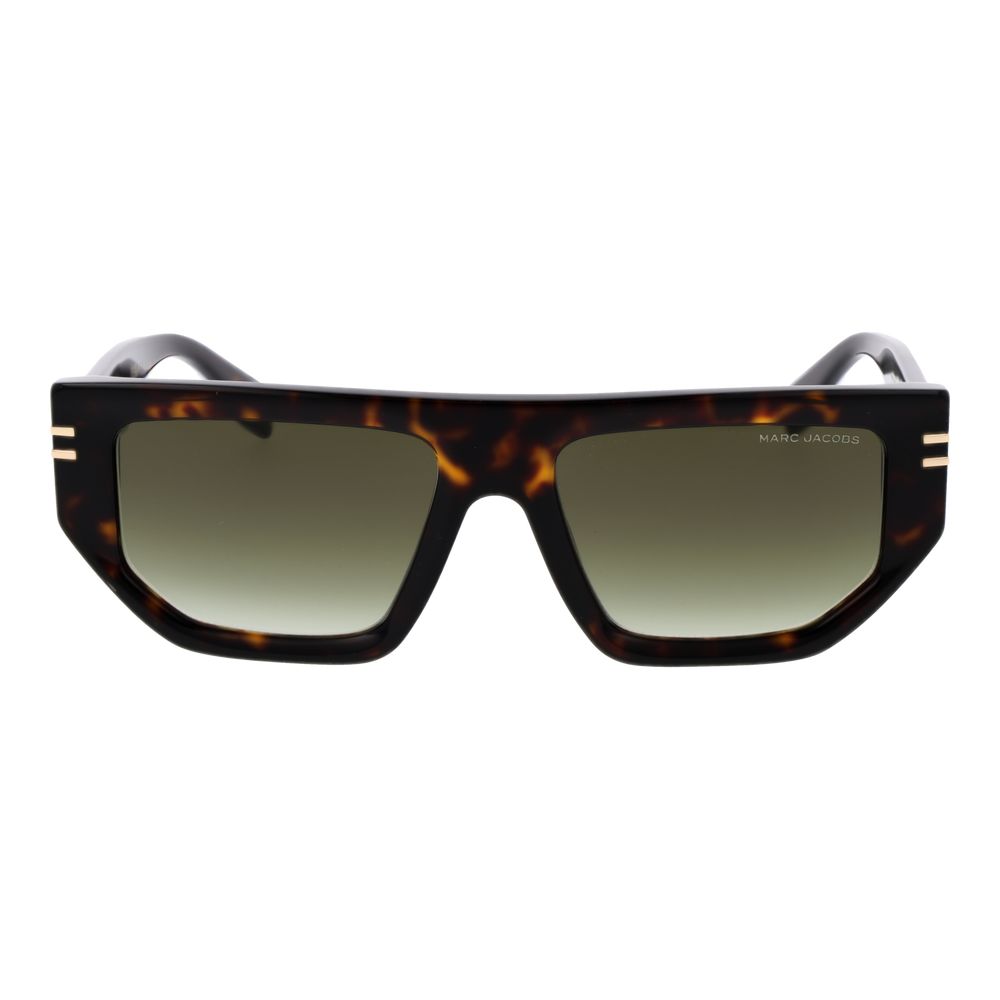 Brown Acetate Square Sunglasses