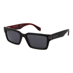 Black Acetate Rectangle Sunglasses