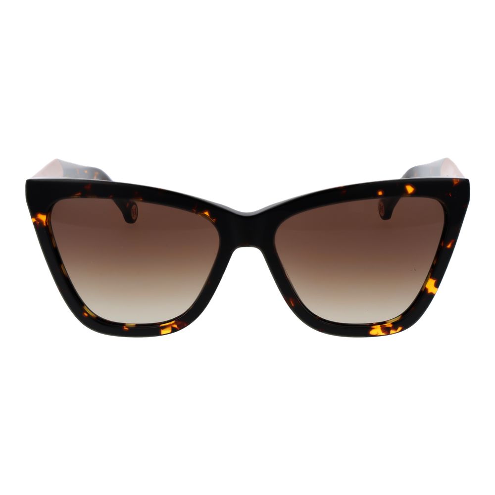 Brown Acetate Cat Eye Sunglasses