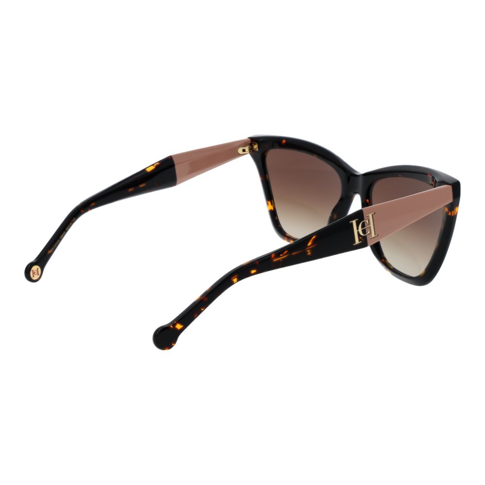 Brown Acetate Cat Eye Sunglasses