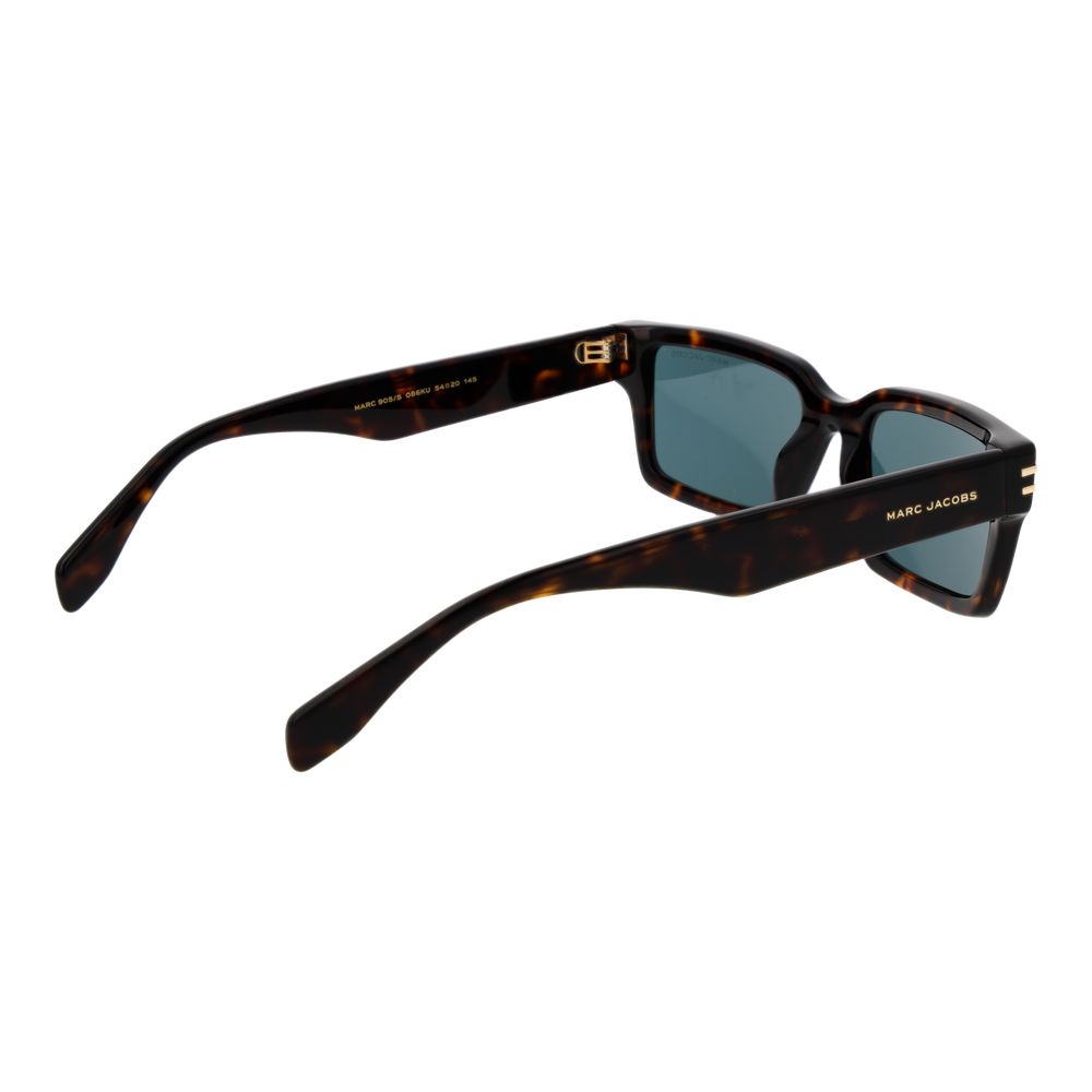 Brown Acetate Square Sunglasses