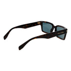Brown Acetate Square Sunglasses