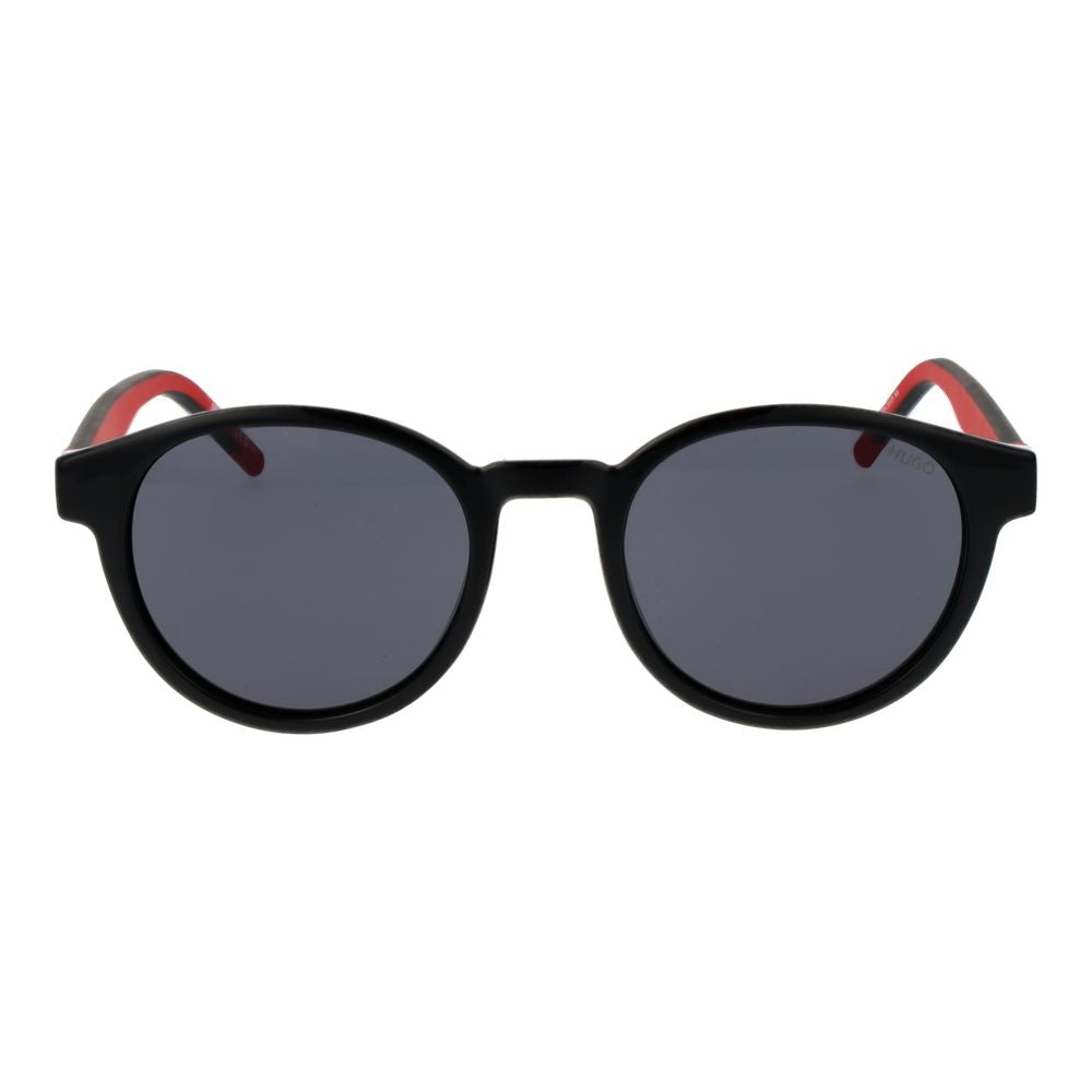 Panto Black Plastic Sunglasses