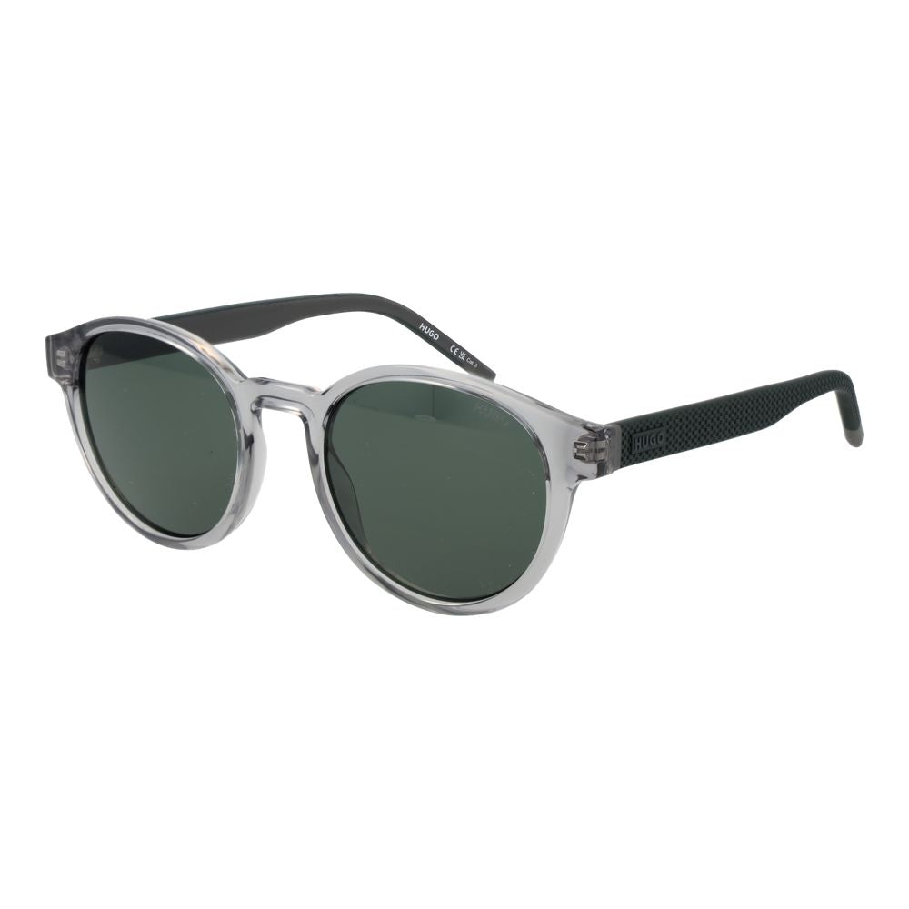 Grey Plastic Panto Sunglasses