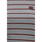 Striped Cotton Double‑Sleeve T‑Shirt