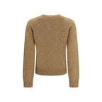 Teddy Brushed Alpaca Crewneck Sweater