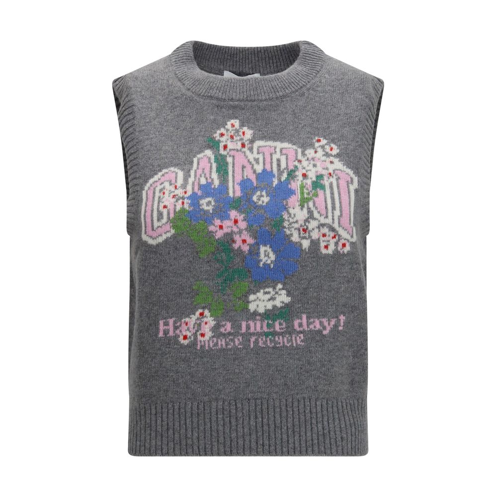 Merino Wool Sleeveless Vest