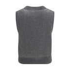 Merino Wool Sleeveless Vest