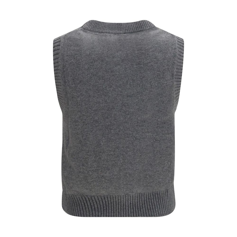 Merino Wool Sleeveless Vest