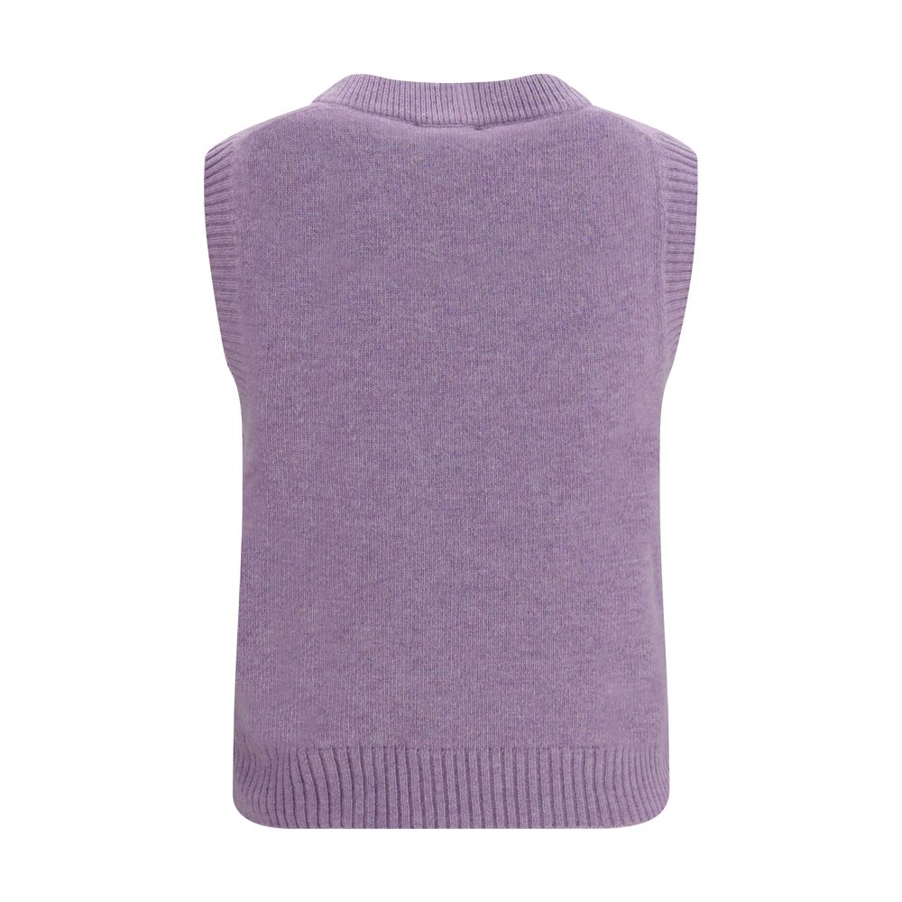 Alpaca Blend Sleeveless Vest