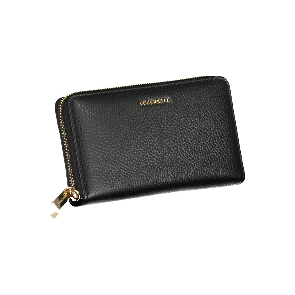 Premium Leather Zip-Closure Wallet