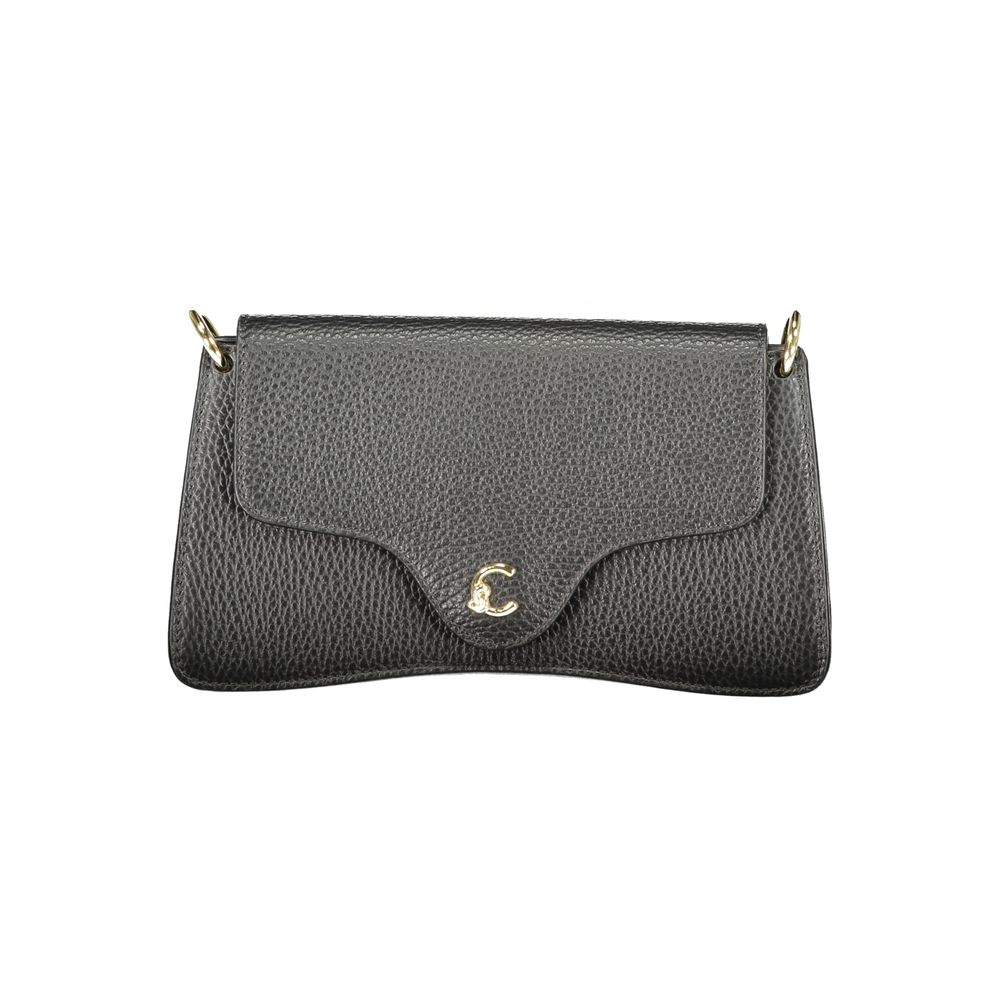 Black Leather C‑Me Bag
