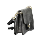 Black Leather C‑Me Bag