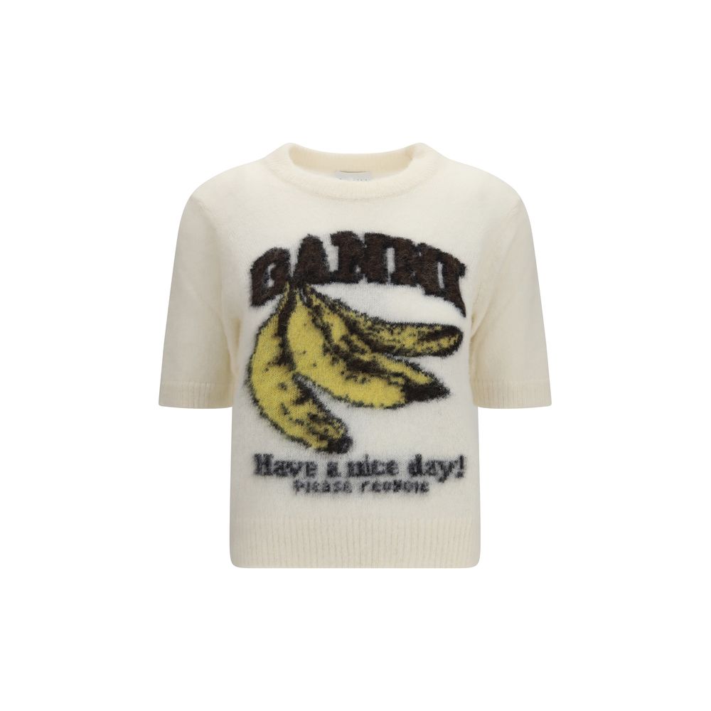 Alpaca Graphic Knit T-Shirt