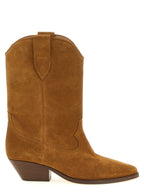 Cognac Suede Duerto Texan Boots