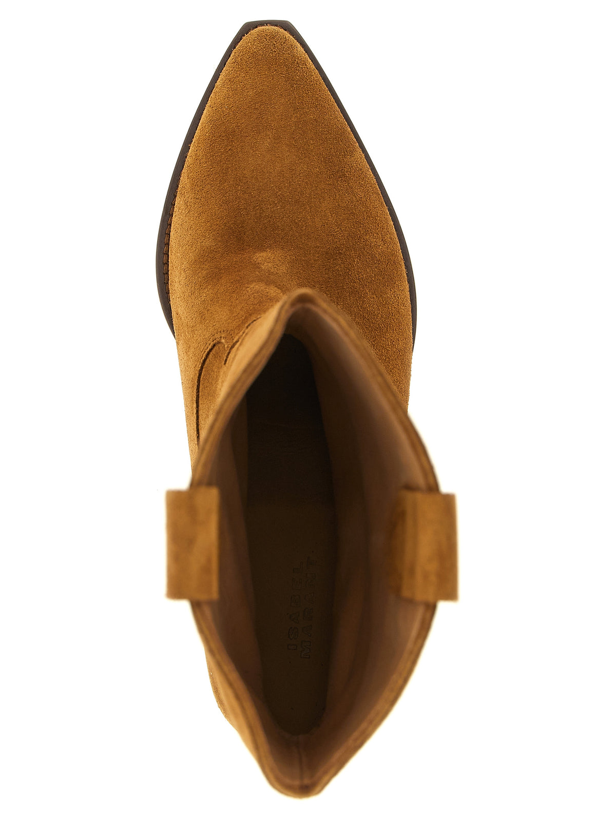 Cognac Suede Duerto Texan Boots