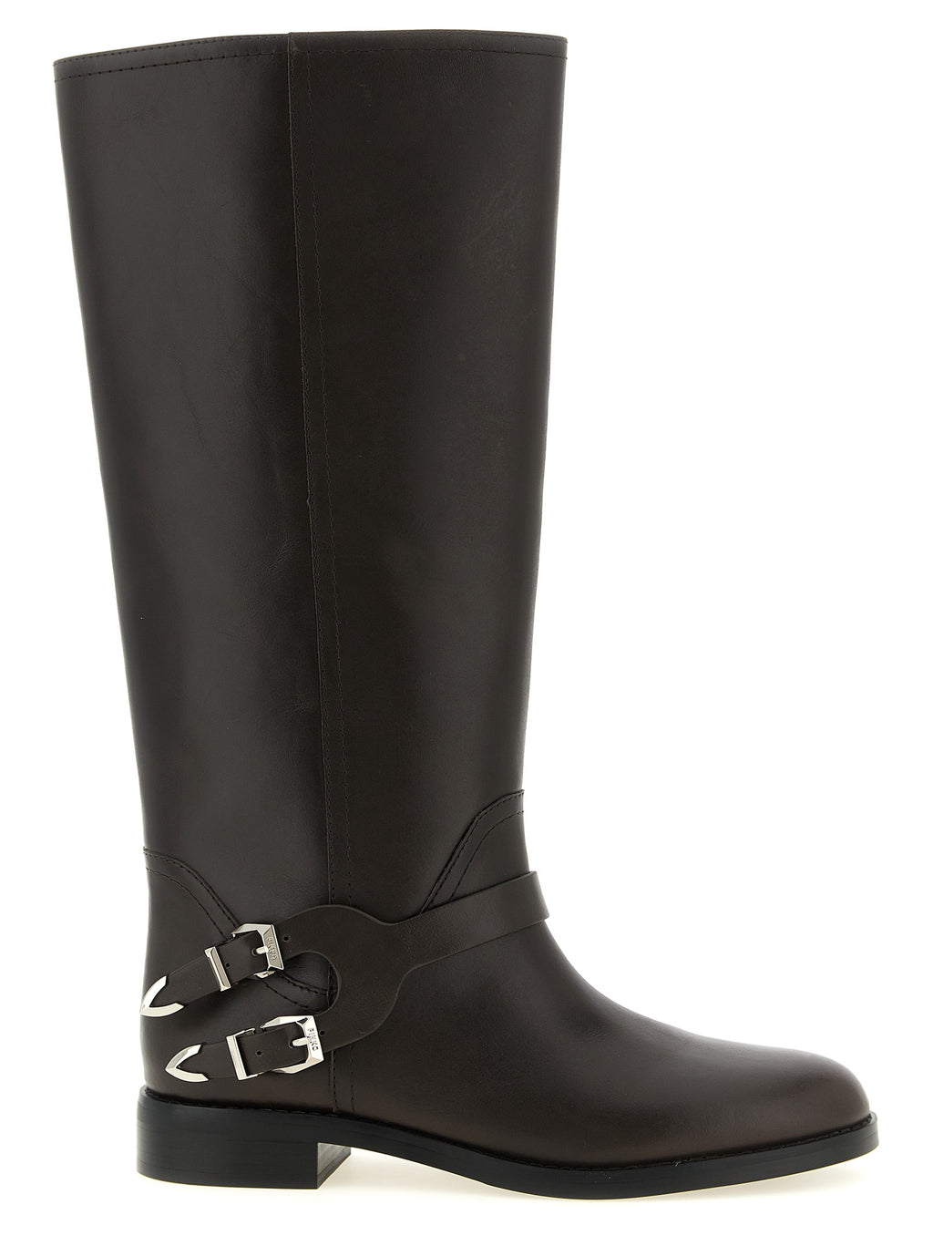 Cowhide Cheval Over-The-Knee Boots