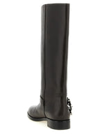 Cowhide Cheval Over-The-Knee Boots