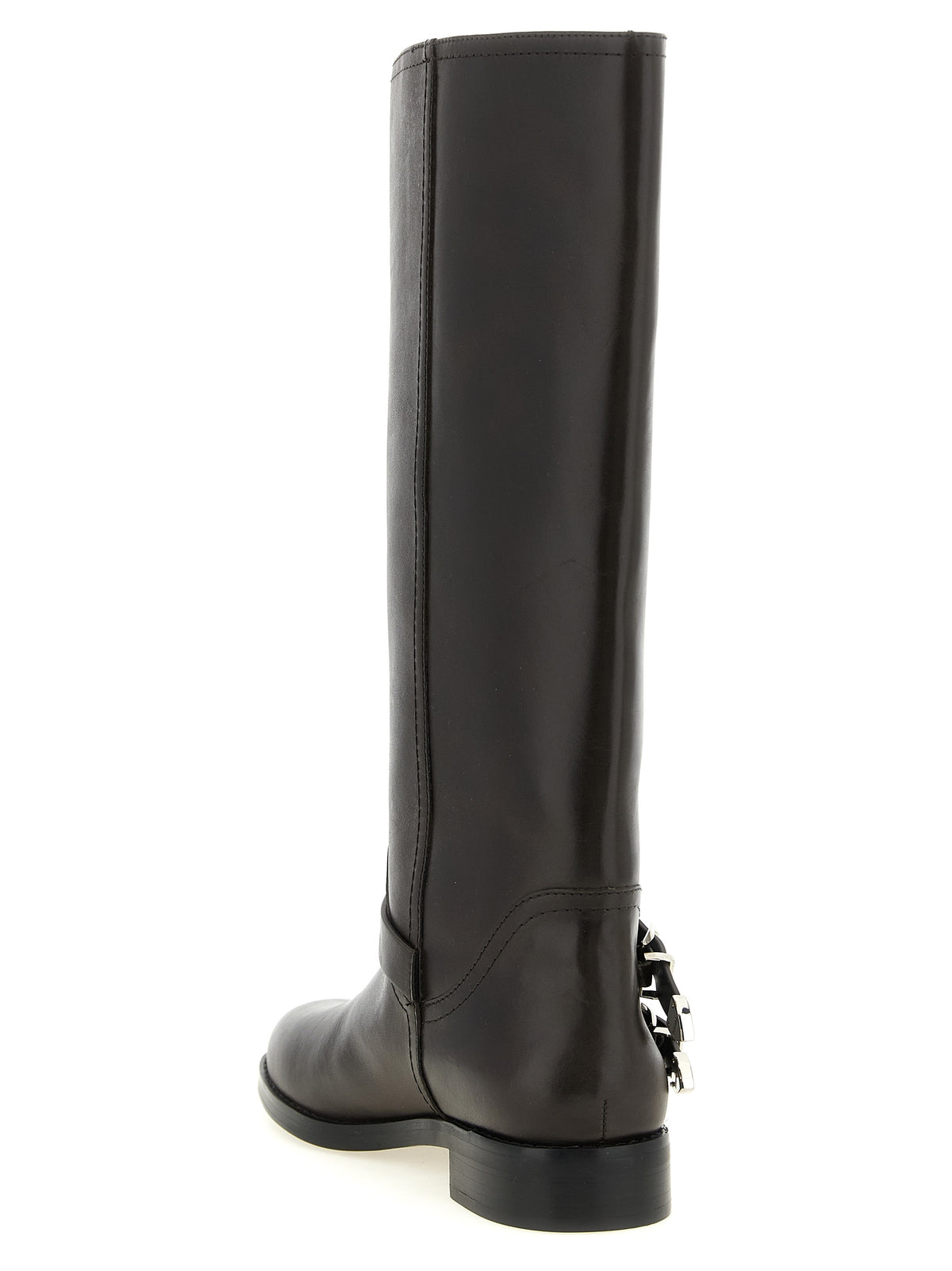 Cowhide Cheval Over-The-Knee Boots