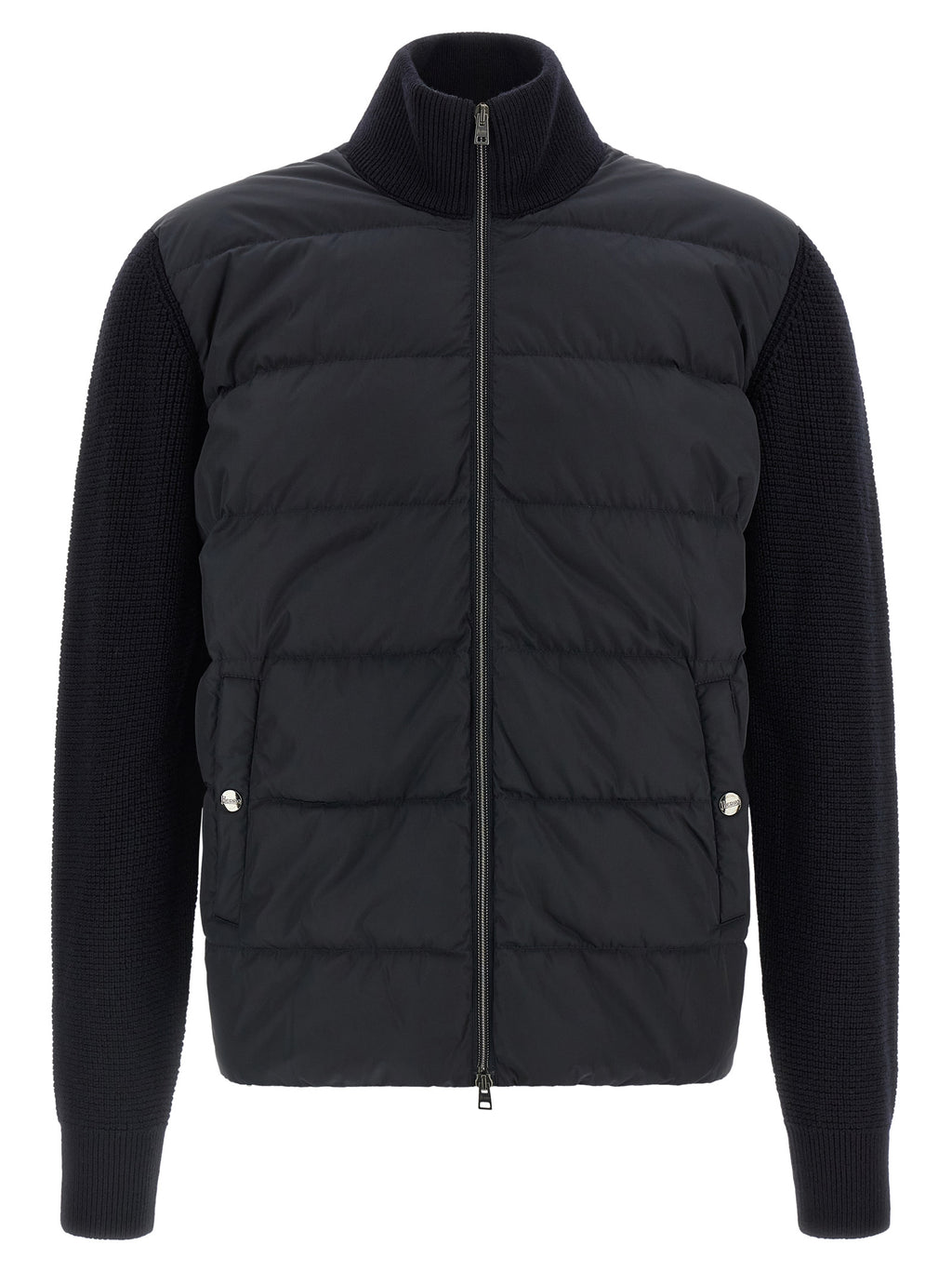 Blue Wool Hybrid Jacket